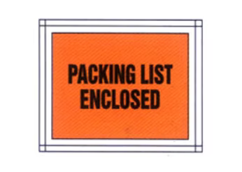 Pres-Quick Pressure Sensitive Packing List Envelopes