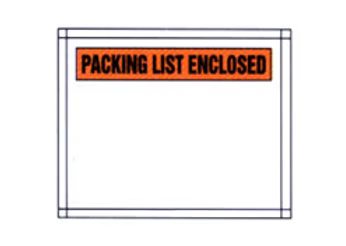 Pres-Quick Pressure Sensitive Packing List Envelopes