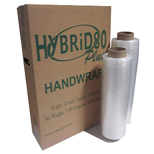 Hybrid80 Plus Stiff Formula Pre-stretched Pallet Wrap