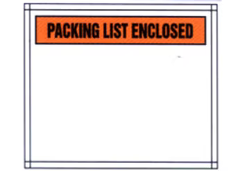 Pres-Quick Pressure Sensitive Packing List Envelopes